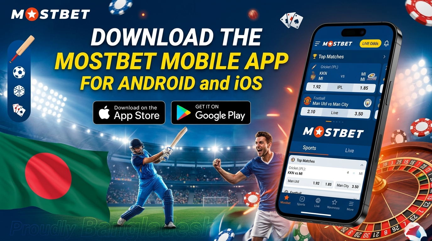 Download the Mostbet Mobile App in Bangladesh